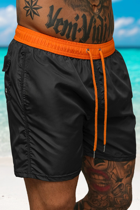 Pantaloni scurți de înot bărbați BENEZO ORANGE, Culoare: portocaliu, IVET.RO - Reduceri de până la -80%