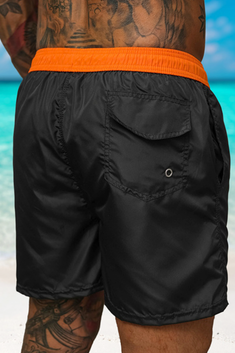 Pantaloni scurți de înot bărbați BENEZO ORANGE, Culoare: portocaliu, IVET.RO - Reduceri de până la -80%