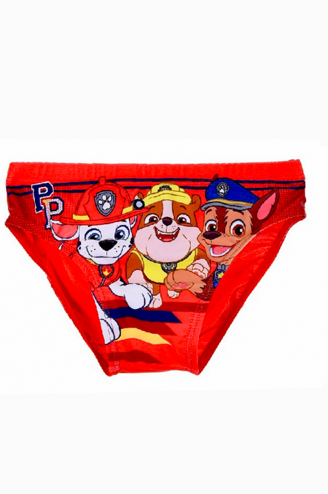 Costum de baie pentru băieți PATROLINA, Culoare: roșu, IVET.RO - Reduceri de până la -80%