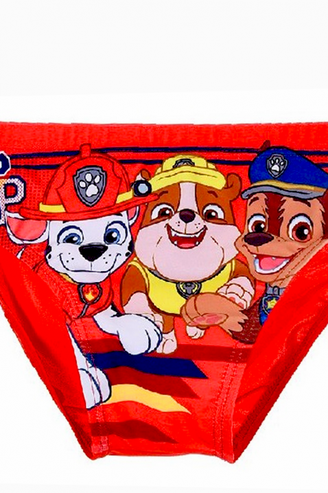 Costum de baie pentru băieți PATROLINA, Culoare: roșu, IVET.RO - Reduceri de până la -80%