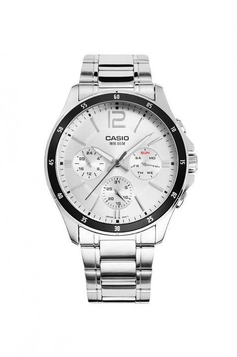 Ceas pentru bărbați CASIO MTP-1374D-7AVDF, Culoare: argintiu, IVET.RO - Reduceri de până la -80%