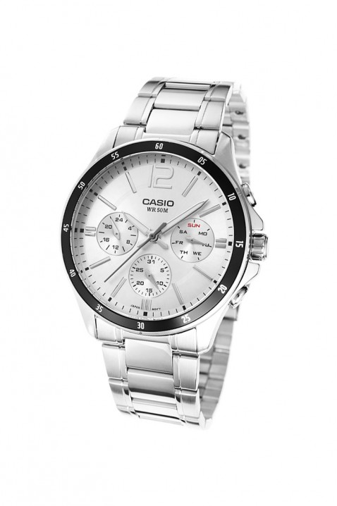 Ceas pentru bărbați CASIO MTP-1374D-7AVDF, Culoare: argintiu, IVET.RO - Reduceri de până la -80%