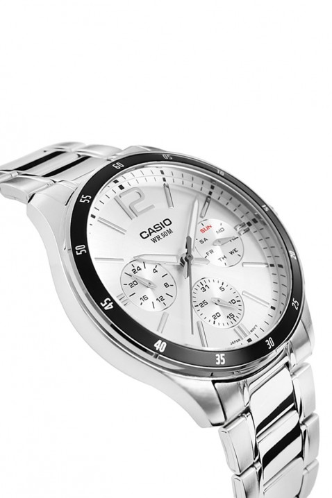 Ceas pentru bărbați CASIO MTP-1374D-7AVDF, Culoare: argintiu, IVET.RO - Reduceri de până la -80%