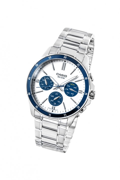 Ceas pentru bărbați CASIO MTP-1374D-7A2VDF, Culoare: argintiu, IVET.RO - Reduceri de până la -80%