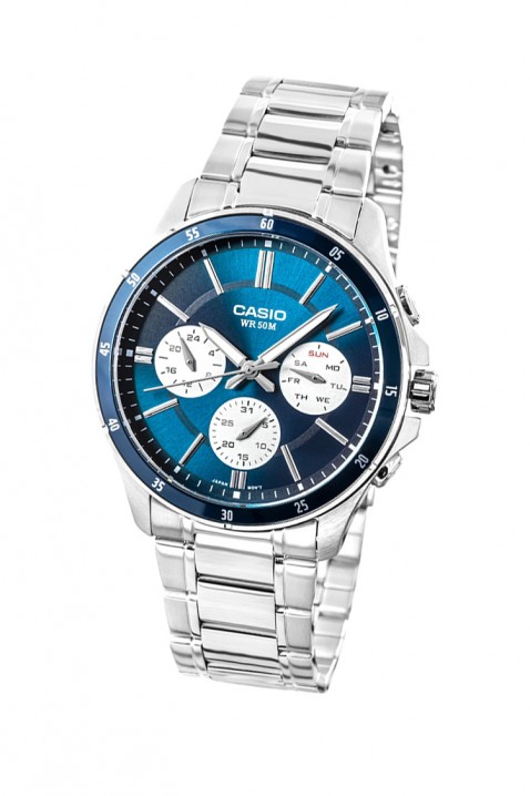 Ceas pentru bărbați CASIO MTP-1374D-2A3VDF, Culoare: argintiu, IVET.RO - Reduceri de până la -80%