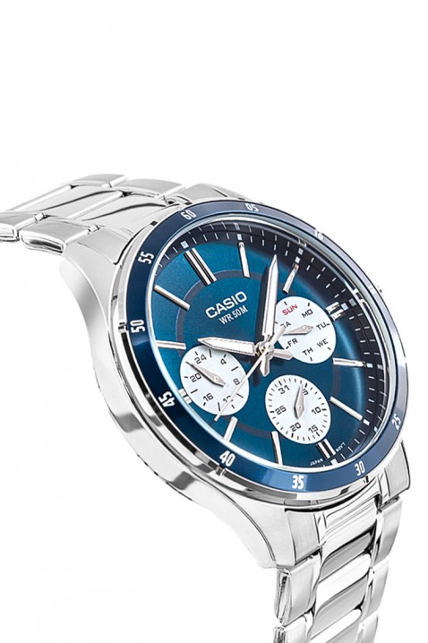 Ceas pentru bărbați CASIO MTP-1374D-2A3VDF, Culoare: argintiu, IVET.RO - Reduceri de până la -80%