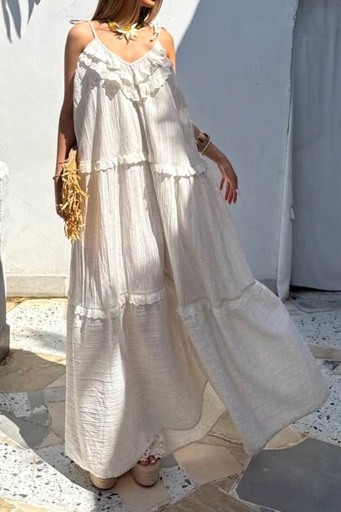 Rochie MESMERALDA, Culoare: ecru, IVET.RO - Reduceri de până la -80%