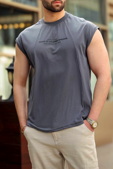 Tricou bărbați RELZAN GRAFIT, Culoare: grafit, IVET.RO - Reduceri de până la -80%