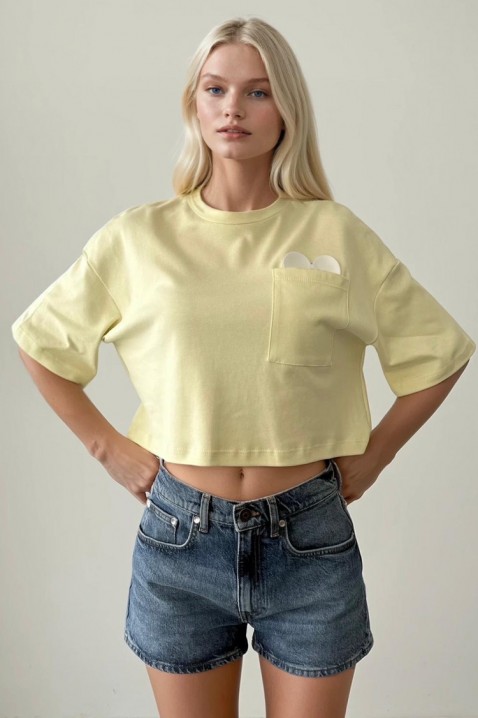 Tricou GRIZOLZA YELLOW, Culoare: galben, IVET.RO - Reduceri de până la -80%