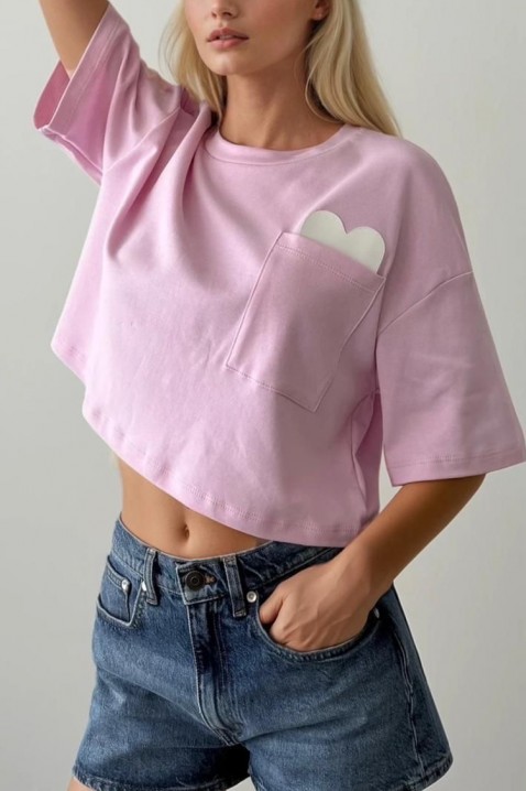 Tricou GRIZOLZA PINK, Culoare: roz, IVET.RO - Reduceri de până la -80%