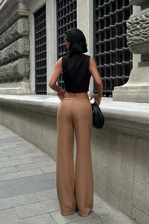 Pantaloni ALERGIYA BROWN, Culoare: maro, IVET.RO - Reduceri de până la -80%