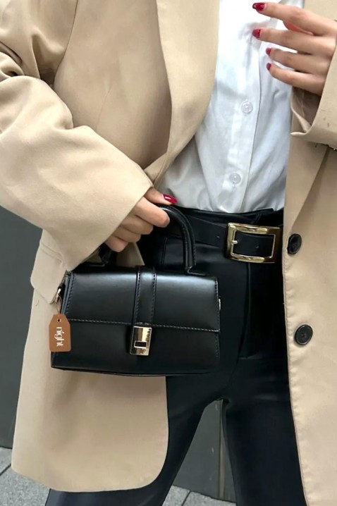 Geantă damă BRUDEFA BLACK, Culoare: negru, IVET.RO - Reduceri de până la -80%