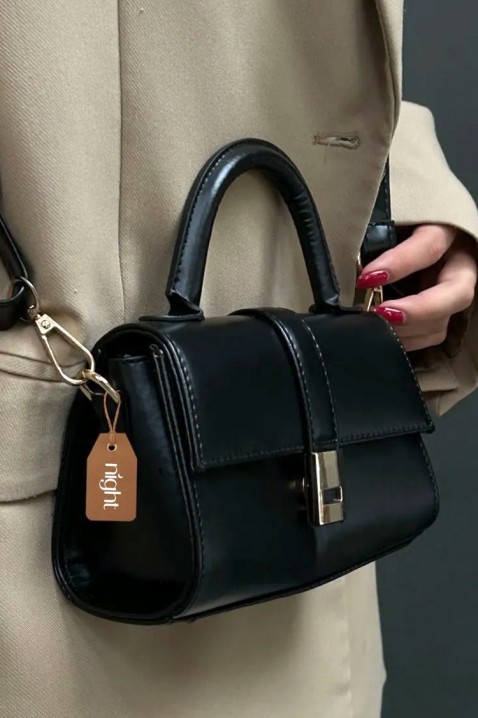 Geantă damă BRUDEFA BLACK, Culoare: negru, IVET.RO - Reduceri de până la -80%