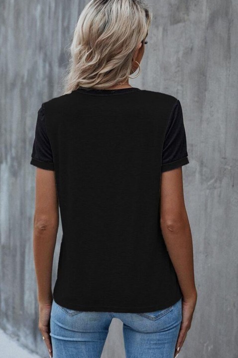 Tricou MILEKIA, Culoare: negru, IVET.RO - Reduceri de până la -80%