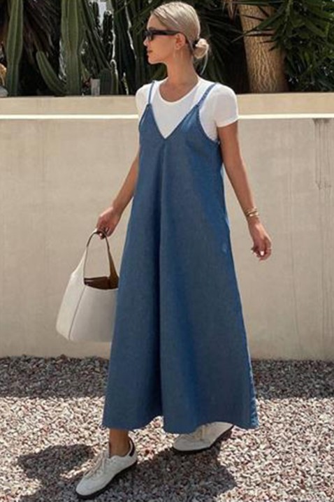 Rochie DELVONZA, Culoare: albastru, IVET.RO - Reduceri de până la -80%
