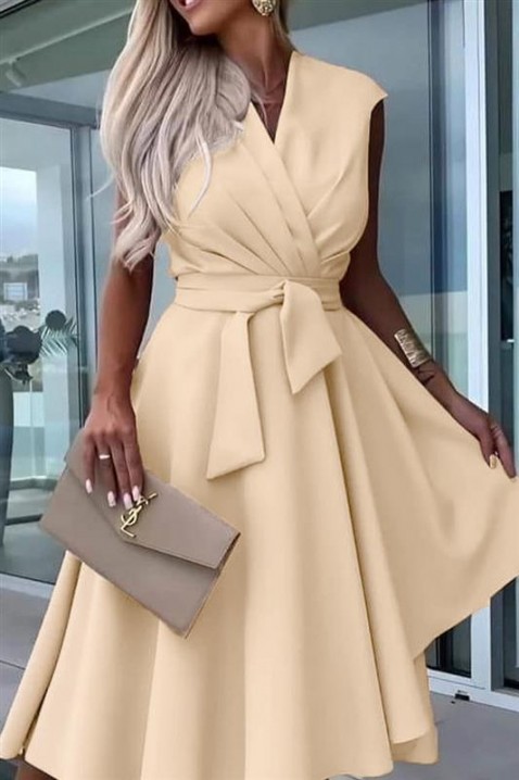 Rochie MORTELDA BEIGE, Culoare: bej, IVET.RO - Reduceri de până la -80%