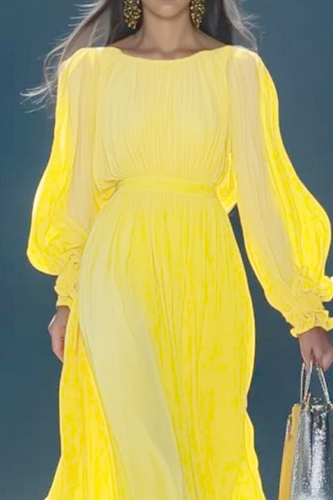 Rochie TAVERSIA, Culoare: galben, IVET.RO - Reduceri de până la -80%