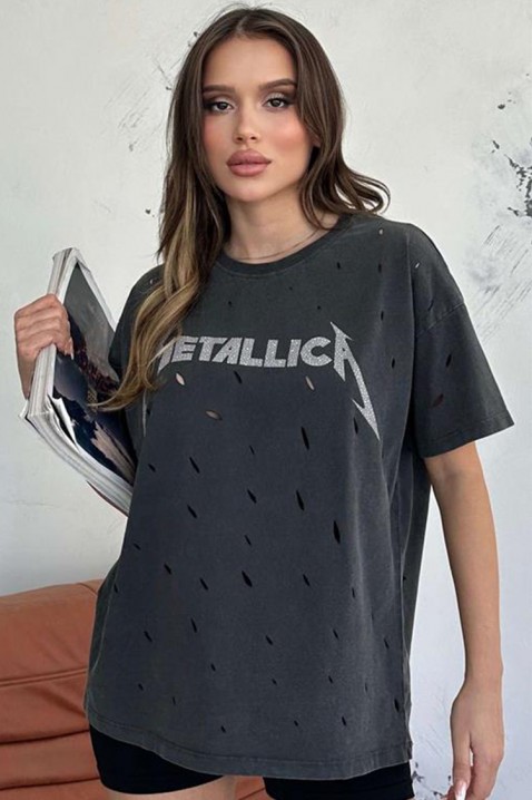 Tricou ZLORILFA, Culoare: grafit, IVET.RO - Reduceri de până la -80%