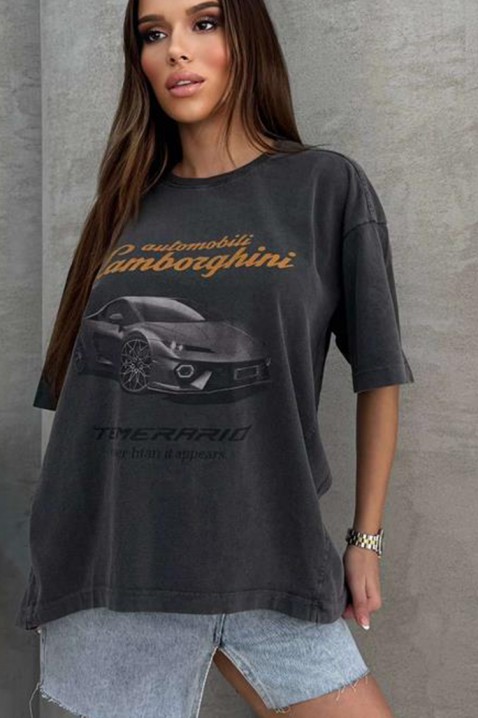 Tricou SOMILJA, Culoare: grafit, IVET.RO - Reduceri de până la -80%