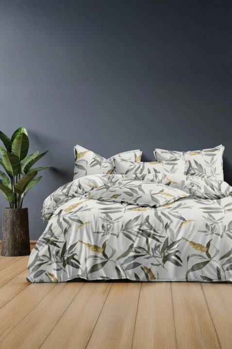 Lenjerie de pat RIOSEKA 180x200 cm bumbac 3 piese, Culoare: multicolor, IVET.RO - Reduceri de până la -80%