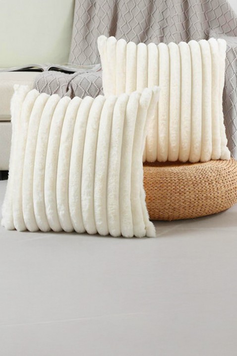 Față de pernă VERTISEA WHITE 40х40 cm, Culoare: alb, IVET.RO - Reduceri de până la -80%