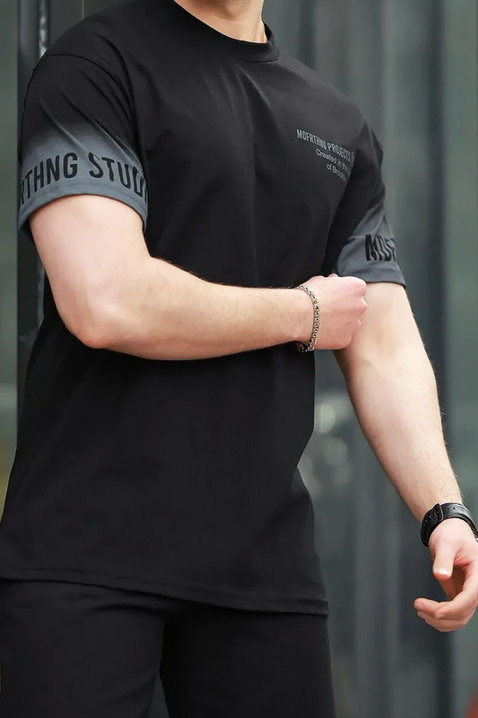 Tricou bărbați SHELVO BLACK, Culoare: negru, IVET.RO - Reduceri de până la -80%