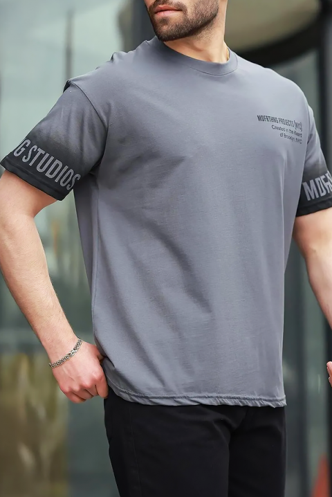 Tricou bărbați SHELVO GREY, Culoare: gri, IVET.RO - Reduceri de până la -80%