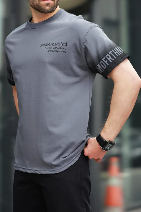 Tricou bărbați SHELVO GREY, Culoare: gri, IVET.RO - Reduceri de până la -80%