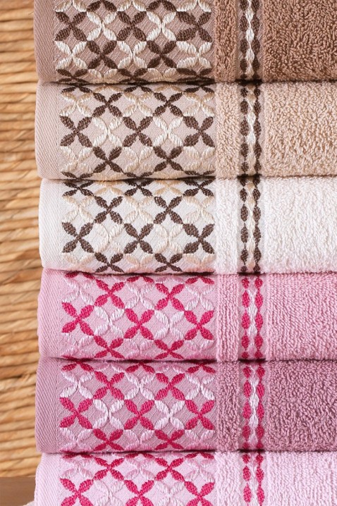 Prosop de mâini TRONEGA 50x90 cm - 6 buc, Culoare: multicolor, IVET.RO - Reduceri de până la -80%