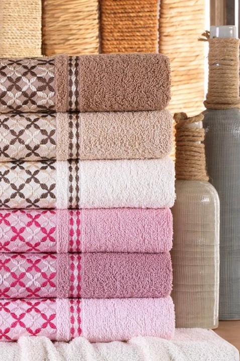 Prosop de mâini TRONEGA 50x90 cm - 6 buc, Culoare: multicolor, IVET.RO - Reduceri de până la -80%
