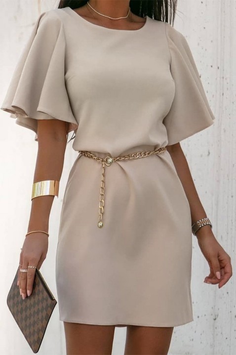 Rochie AMENZORVA BEIGE, Culoare: bej, IVET.RO - Reduceri de până la -80%