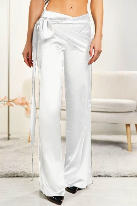 Pantaloni REBELFA WHITE, Culoare: alb, IVET.RO - Reduceri de până la -80%