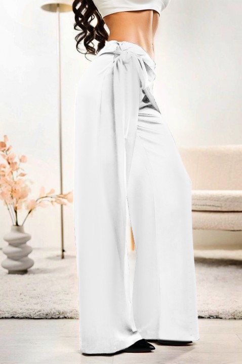 Pantaloni REBELFA WHITE, Culoare: alb, IVET.RO - Reduceri de până la -80%