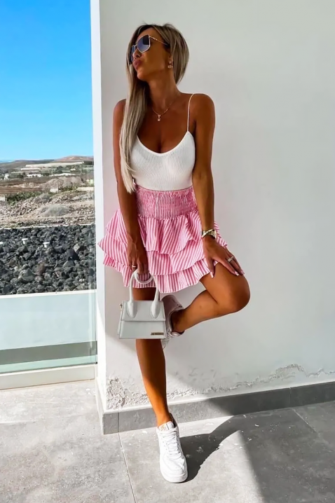 Fustă SENTOXA PINK, Culoare: roz, IVET.RO - Reduceri de până la -80%