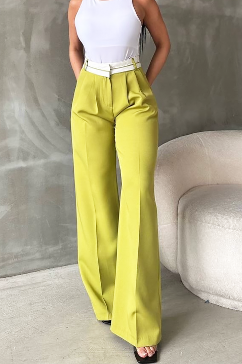 Pantaloni ILVERSA YELLOW, Culoare: galben, IVET.RO - Reduceri de până la -80%