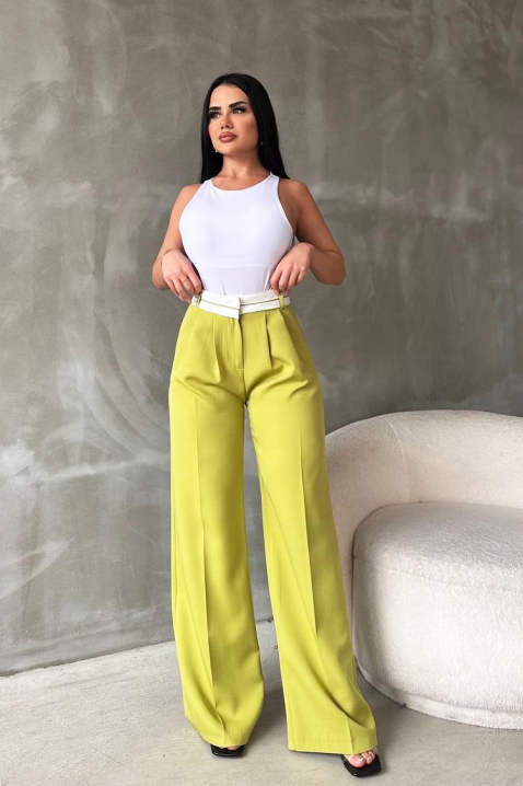 Pantaloni ILVERSA YELLOW, Culoare: galben, IVET.RO - Reduceri de până la -80%