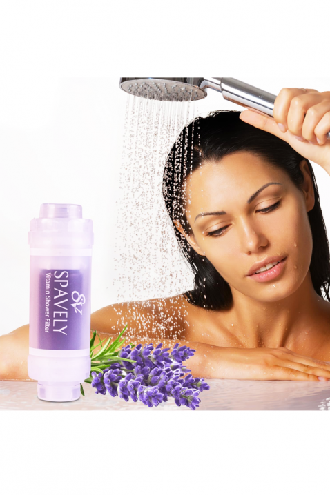 Filtru de duș SPAVELY LAVANDER cu aromă de lavandăIVET.RO - Reduceri de până la -80%
