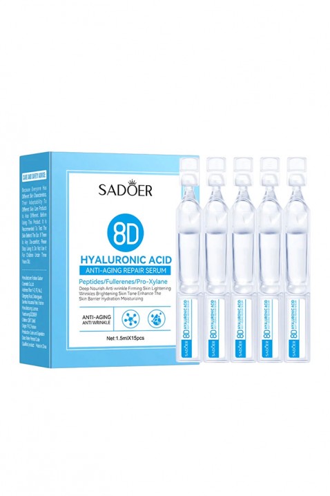 Ampule pentru față SADOER Hyaluronic AcidIVET.RO - Reduceri de până la -80%