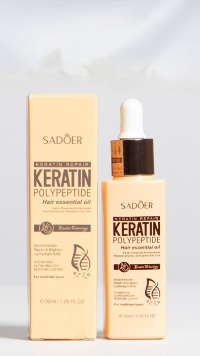 Ulei pentru păr SADOER Keratin Hair Repair OilIVET.RO - Reduceri de până la -80%