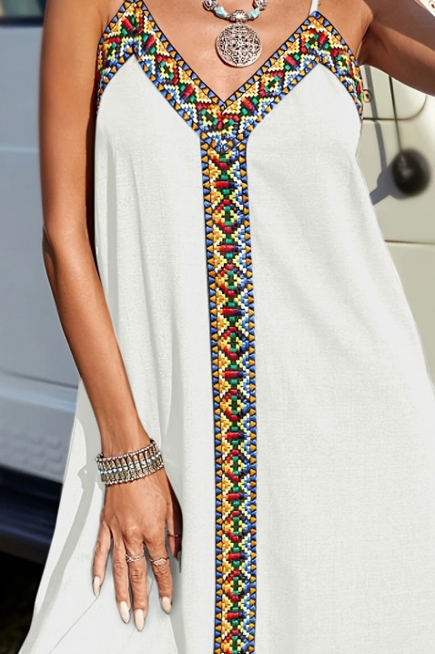 Rochie NORVILZA WHITE, Culoare: alb, IVET.RO - Reduceri de până la -80%