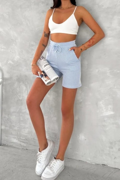 Pantaloni scurţi FINOLGA SKY, Culoare: albastru deschis, IVET.RO - Reduceri de până la -80%