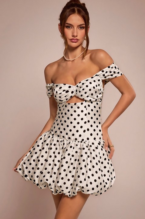 Rochie CUTINA, Culoare: alb, IVET.RO - Reduceri de până la -80%