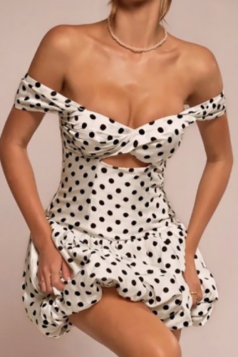 Rochie CUTINA, Culoare: alb, IVET.RO - Reduceri de până la -80%