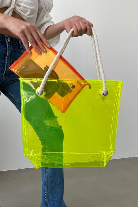 Geantă de plajă NEONANA YELLOW, Culoare: galben, IVET.RO - Reduceri de până la -80%