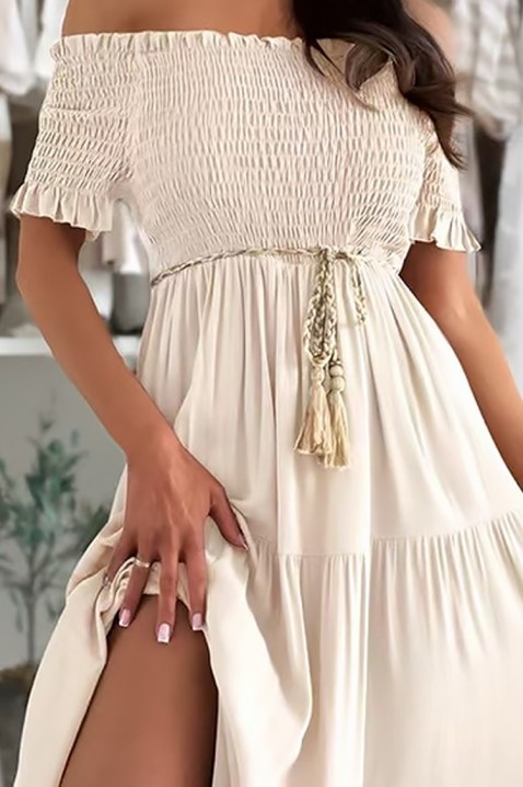 Rochie BLAGANA ECRU, Culoare: ecru, IVET.RO - Reduceri de până la -80%
