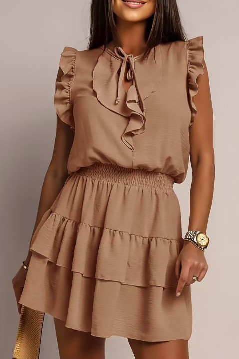 Rochie UNIKUMA BROWN, Culoare: maro, IVET.RO - Reduceri de până la -80%
