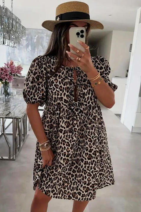 Rochie FASARA, Culoare: leopard, IVET.RO - Reduceri de până la -80%