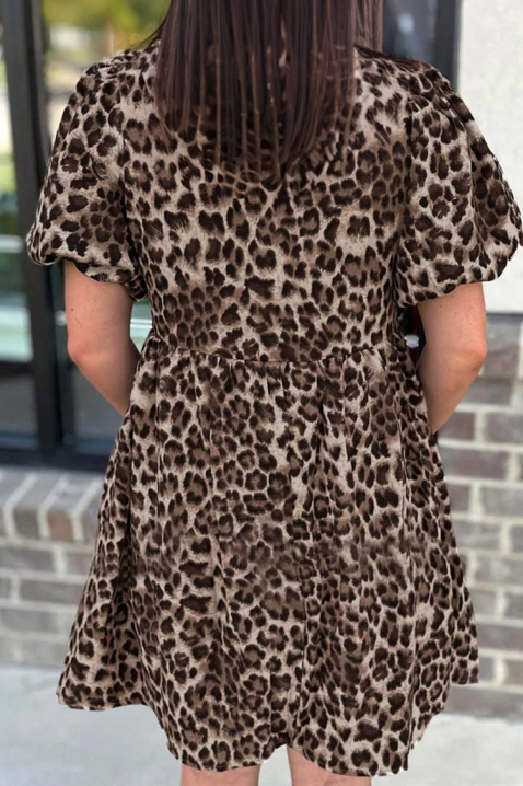 Rochie FASARA, Culoare: leopard, IVET.RO - Reduceri de până la -80%