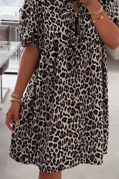 Rochie FASARA, Culoare: leopard, IVET.RO - Reduceri de până la -80%