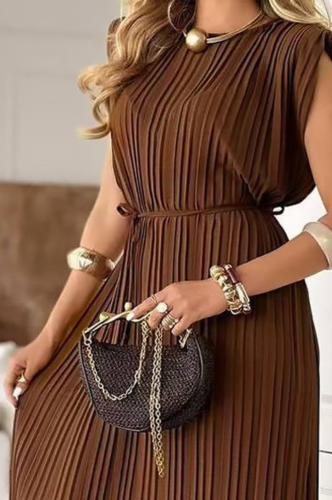 Rochie MIDIRINZA BROWN, Culoare: maro, IVET.RO - Reduceri de până la -80%